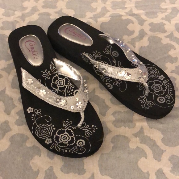 candies flip flops